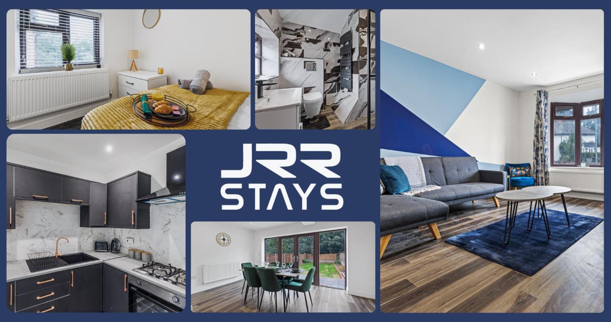 Walsall - 4 Bedroom House, Wi-Fi, Garden , Sleeps 8 - Jrr Stays Bescot Εξωτερικό φωτογραφία